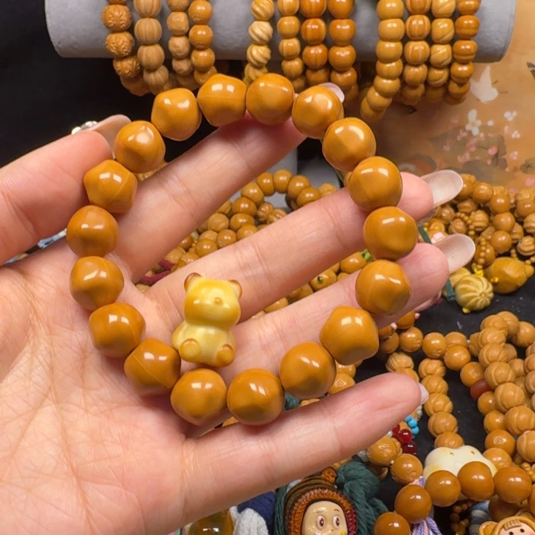 ****️核桃手串/手链猴头星星手串