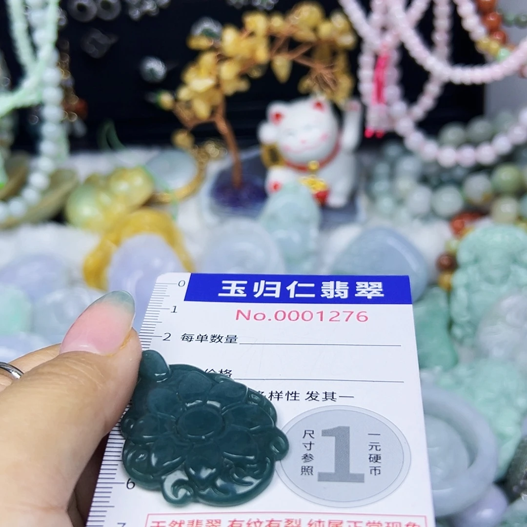 翡翠未镶嵌颈饰1111