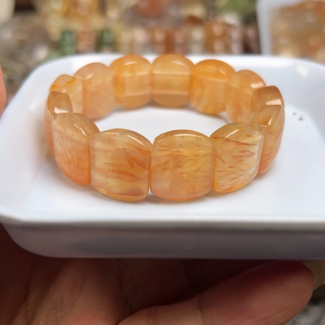 未镶嵌玛瑙/玉髓珠宝半成品