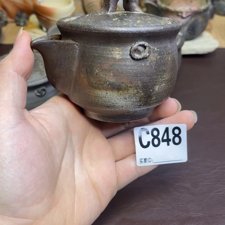 相马美鶴宝瓶备前烧