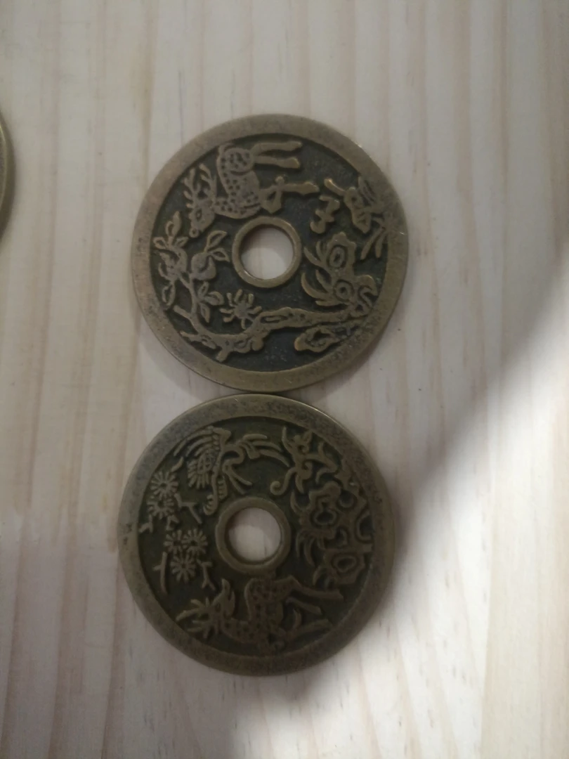 现代工艺品花钱，小鹿吃桃➕鹿鹤同春