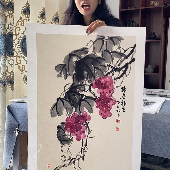 国画纯手绘国画写意作品