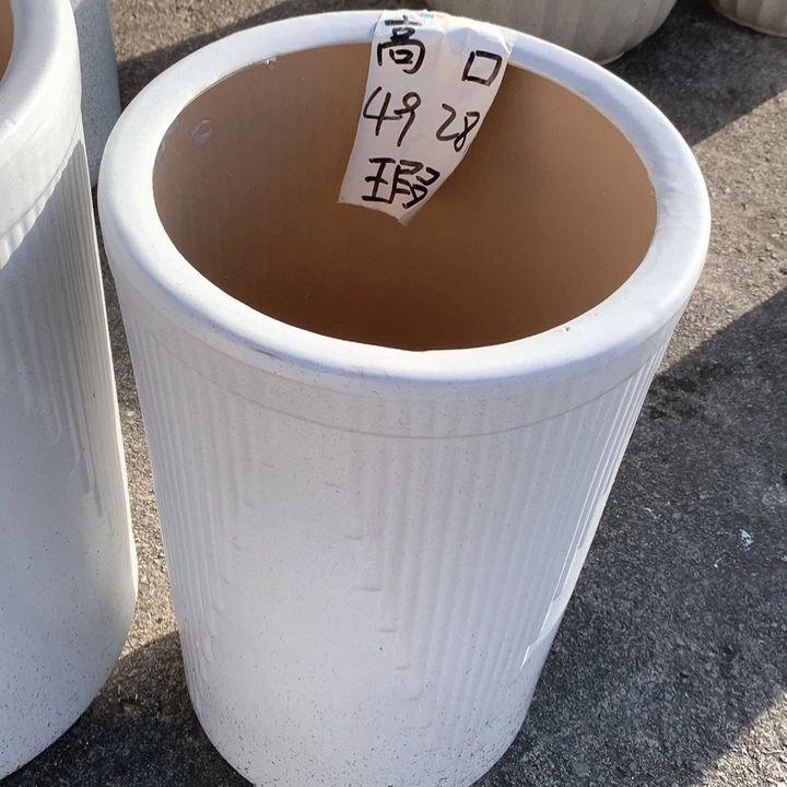 花盆陶瓷大号水帘两个