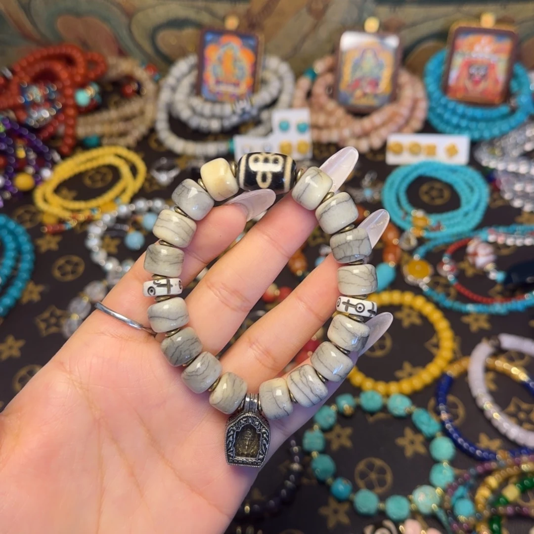 吊坠白玉菩提藏传手串啊啊啊啊啊啊