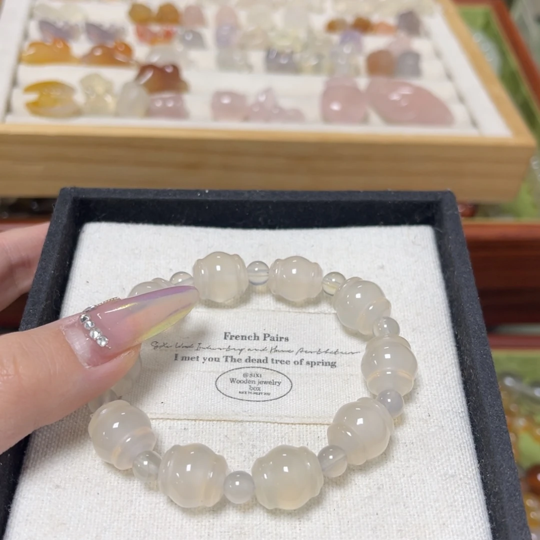 玛瑙/玉髓合金手链