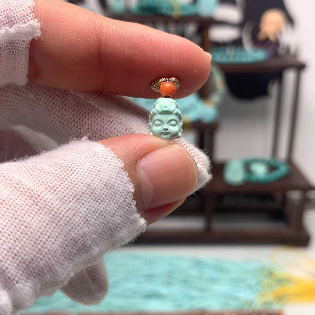 未镶嵌绿松石挂件