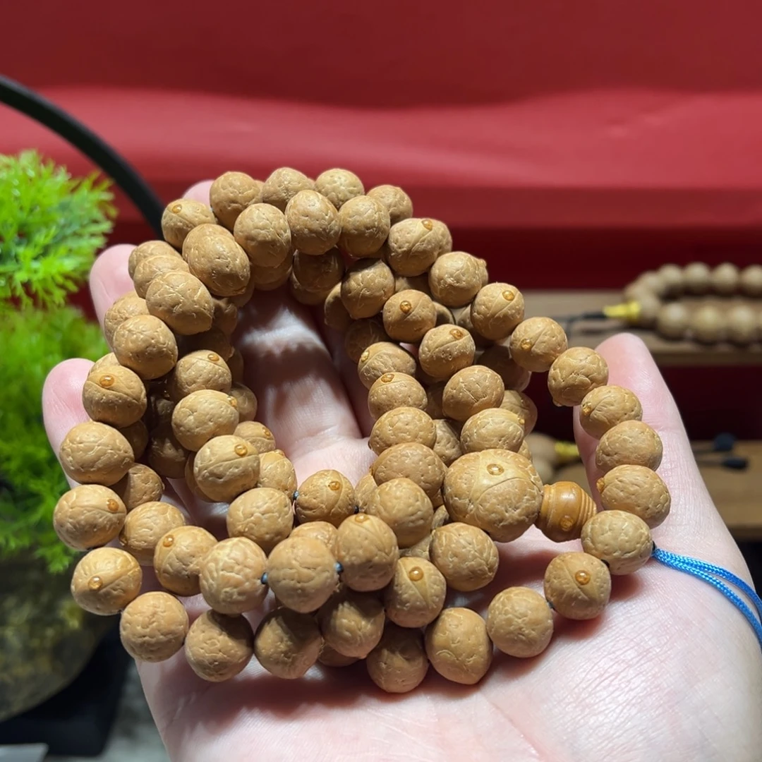 手串凤眼菩提12mm凤眼菩提矮桩飞鱼108
