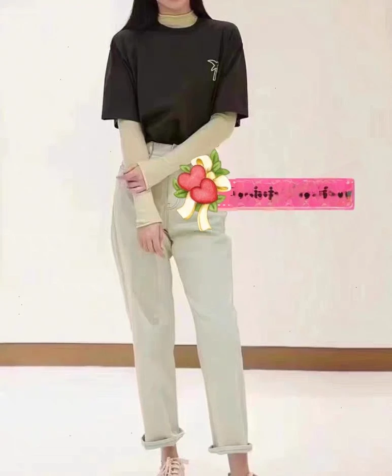 FDOA 福利清 椰子树 休闲 圆领 绿色 T恤