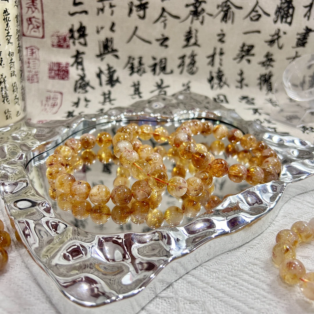 黄塔晶水晶手串多样性发其一