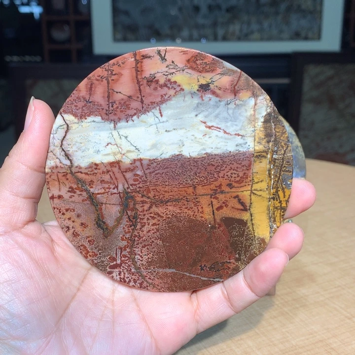 ，广西国画石摆件，收藏观赏