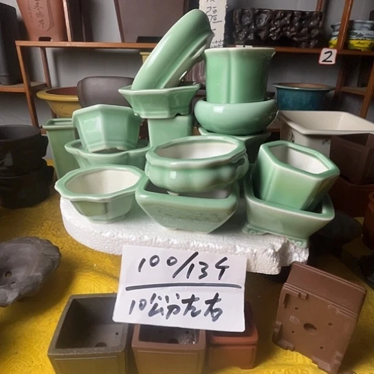 宜兴紫砂福利花盆13个