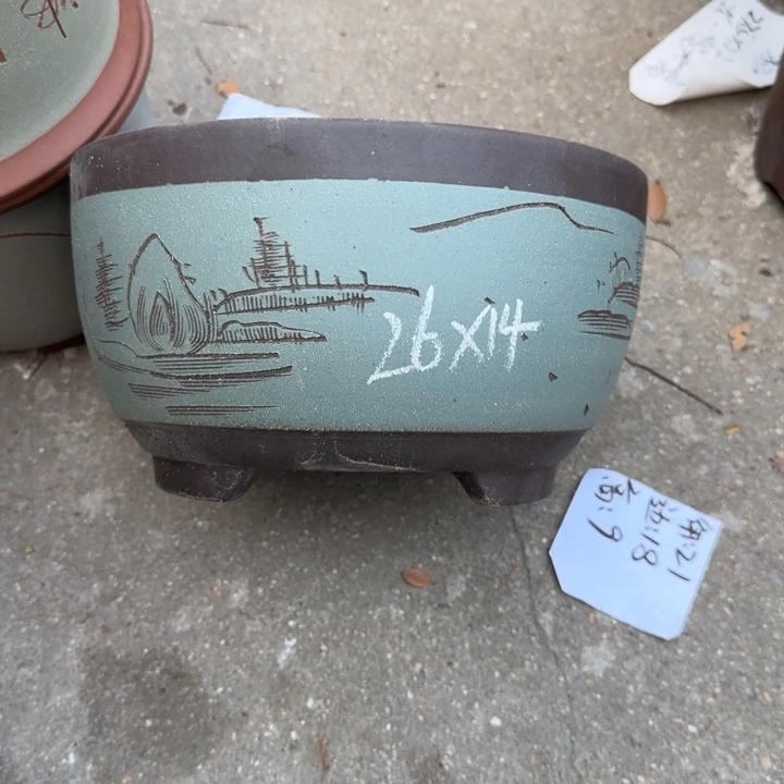 紫砂花盆特价商品