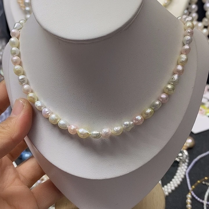 淡水珍珠颈饰未镶嵌