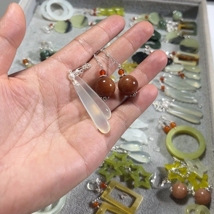 蛇纹石玉手链未镶嵌