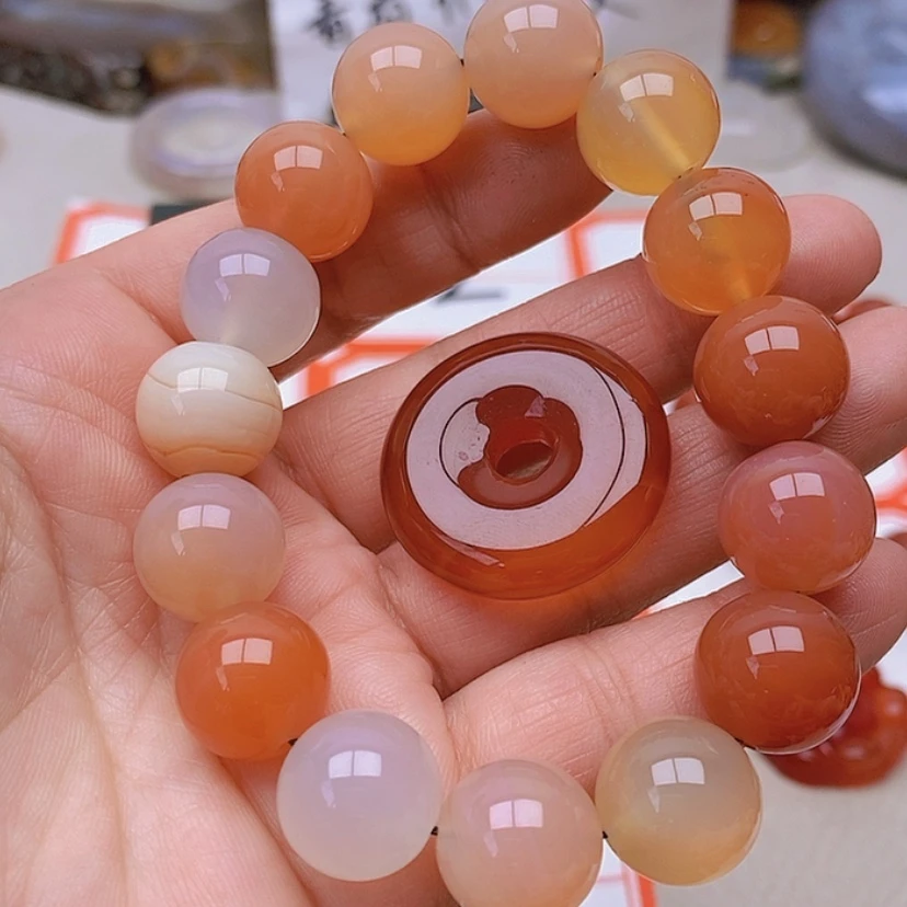 【闪购商品】未镶嵌玛瑙/玉髓珠宝半成品道****正
