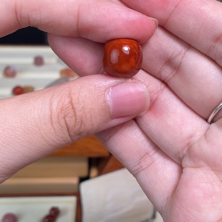 南红玛瑙未镶嵌颈饰14