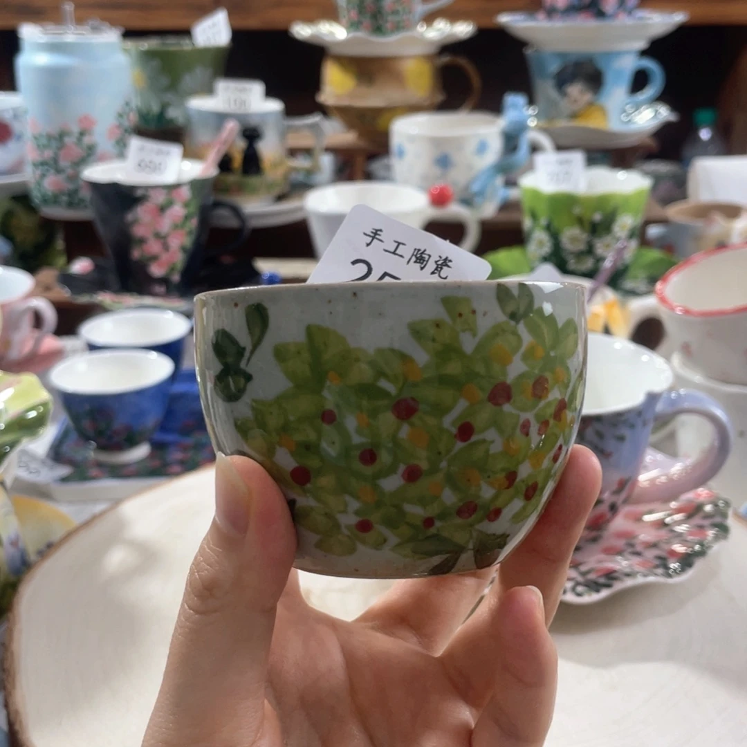 景德镇手工陶瓷杯255