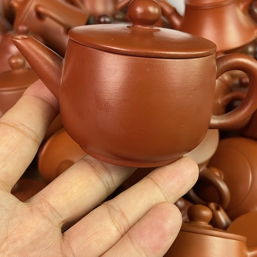 【闪购商品】茶壶朱泥110cc000000000000000