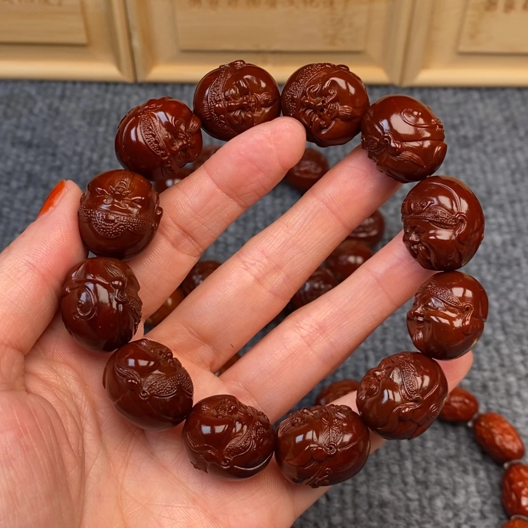 手串/手链橄榄核财神头