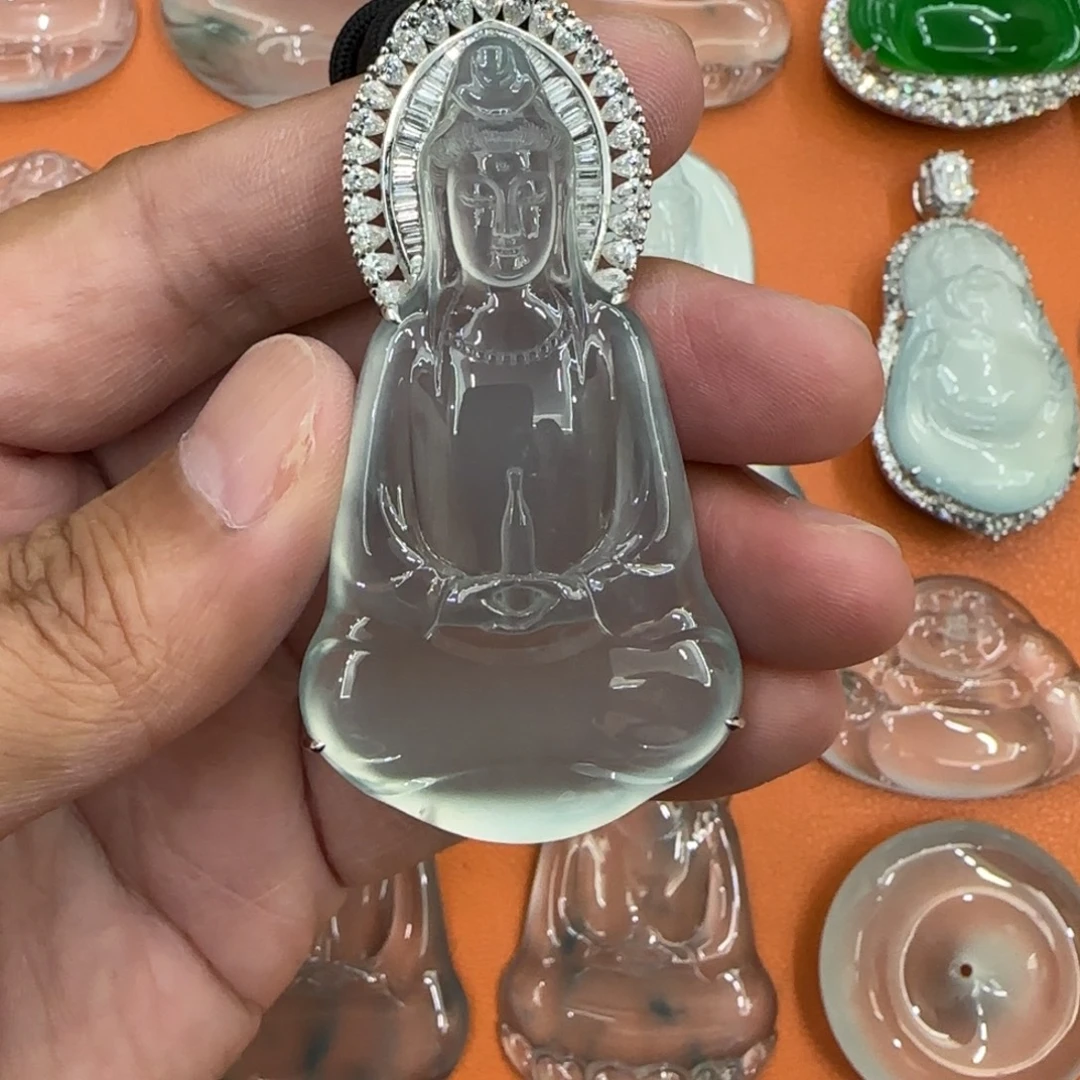 定制翡翠未镶嵌天然