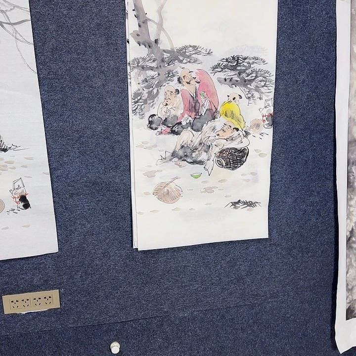 国画囻画花鸟画作品