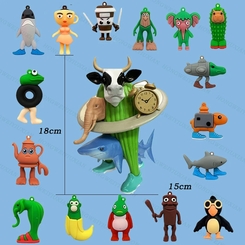 融合怪山海经玩具黄金版手办怪物融合版加16先锋怪兽缝合怪摆件