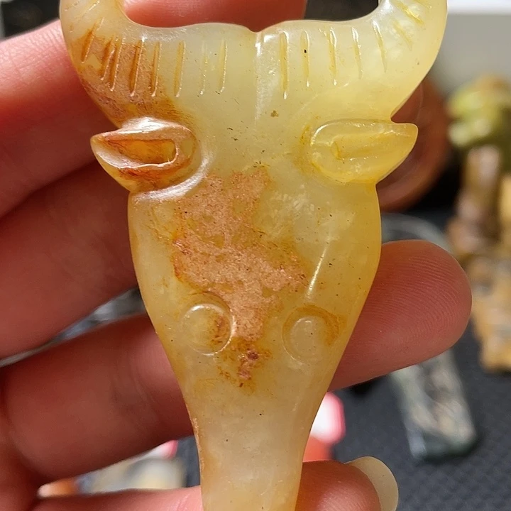 岫岩老玉（透闪石质玉）未镶嵌挂件