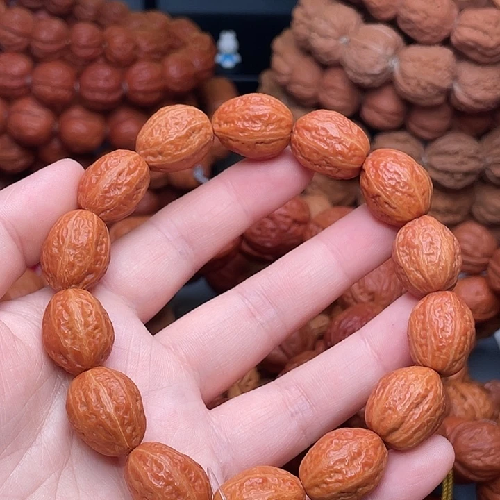 用***7文玩核桃手串小枣