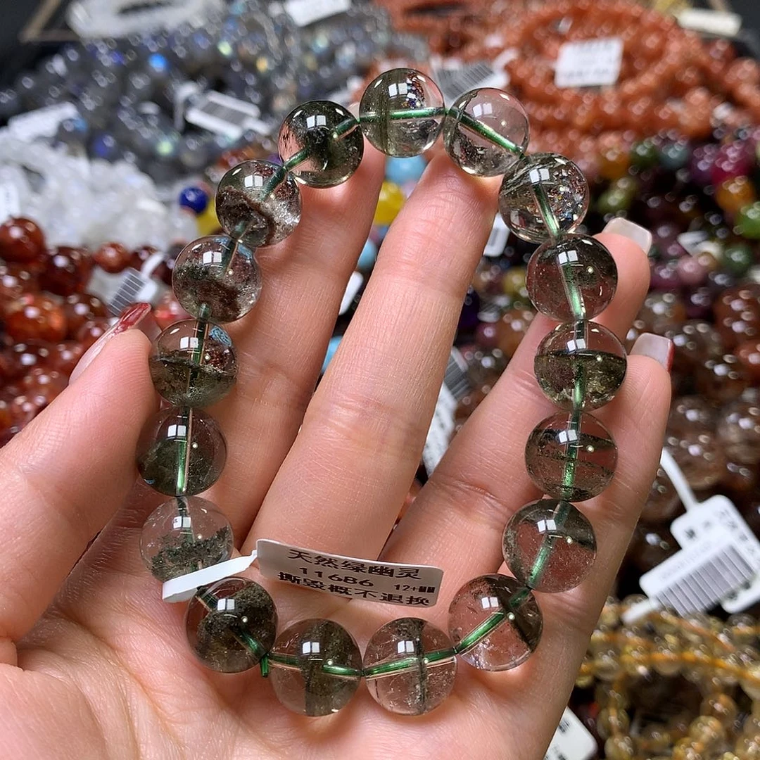 水晶手链未镶嵌，