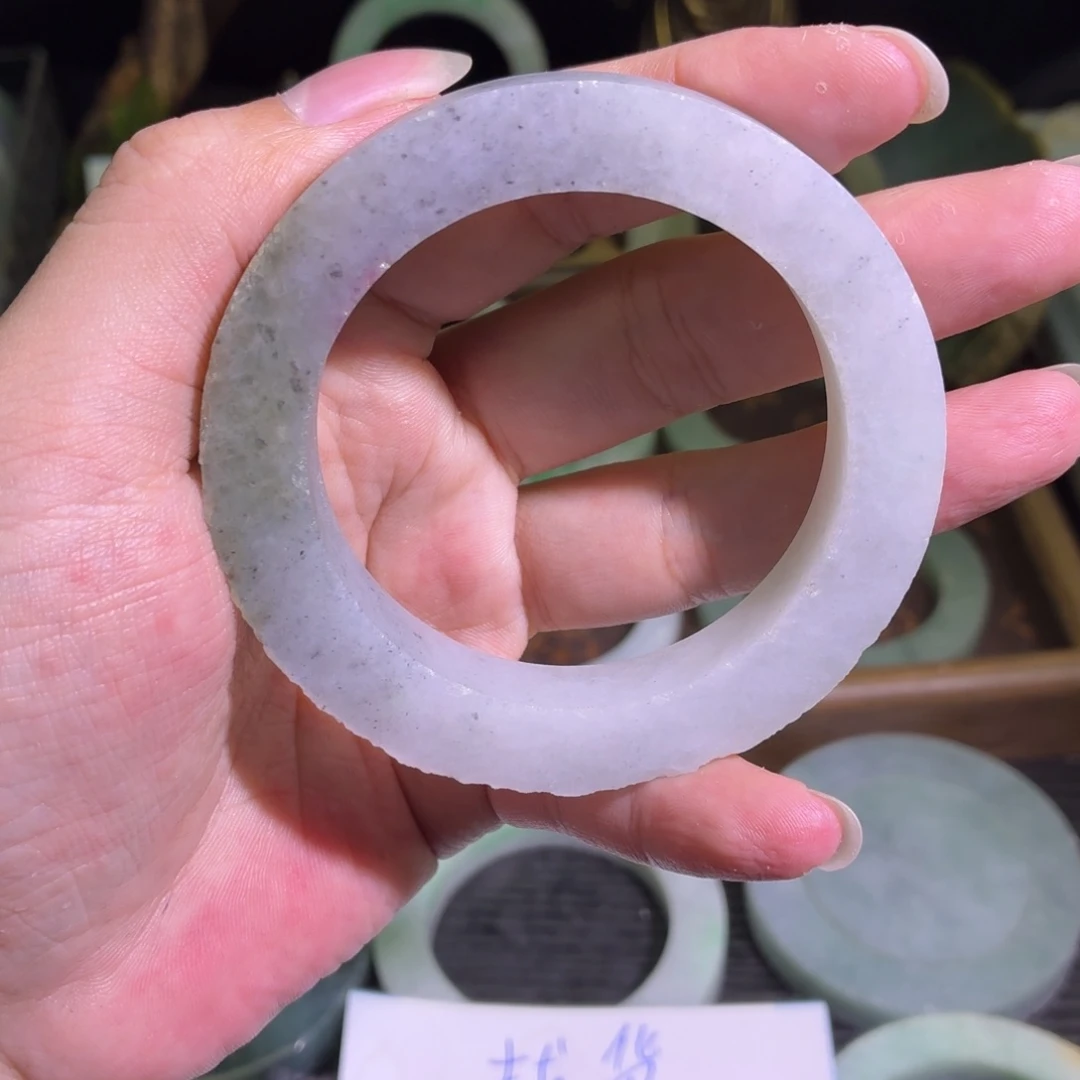 定制翡翠未镶嵌缅甸翡翠A货手镯毛胚定制