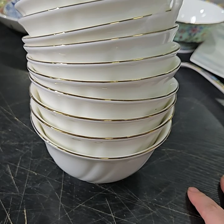 瓷片微瑕5寸10个米饭碗666666666