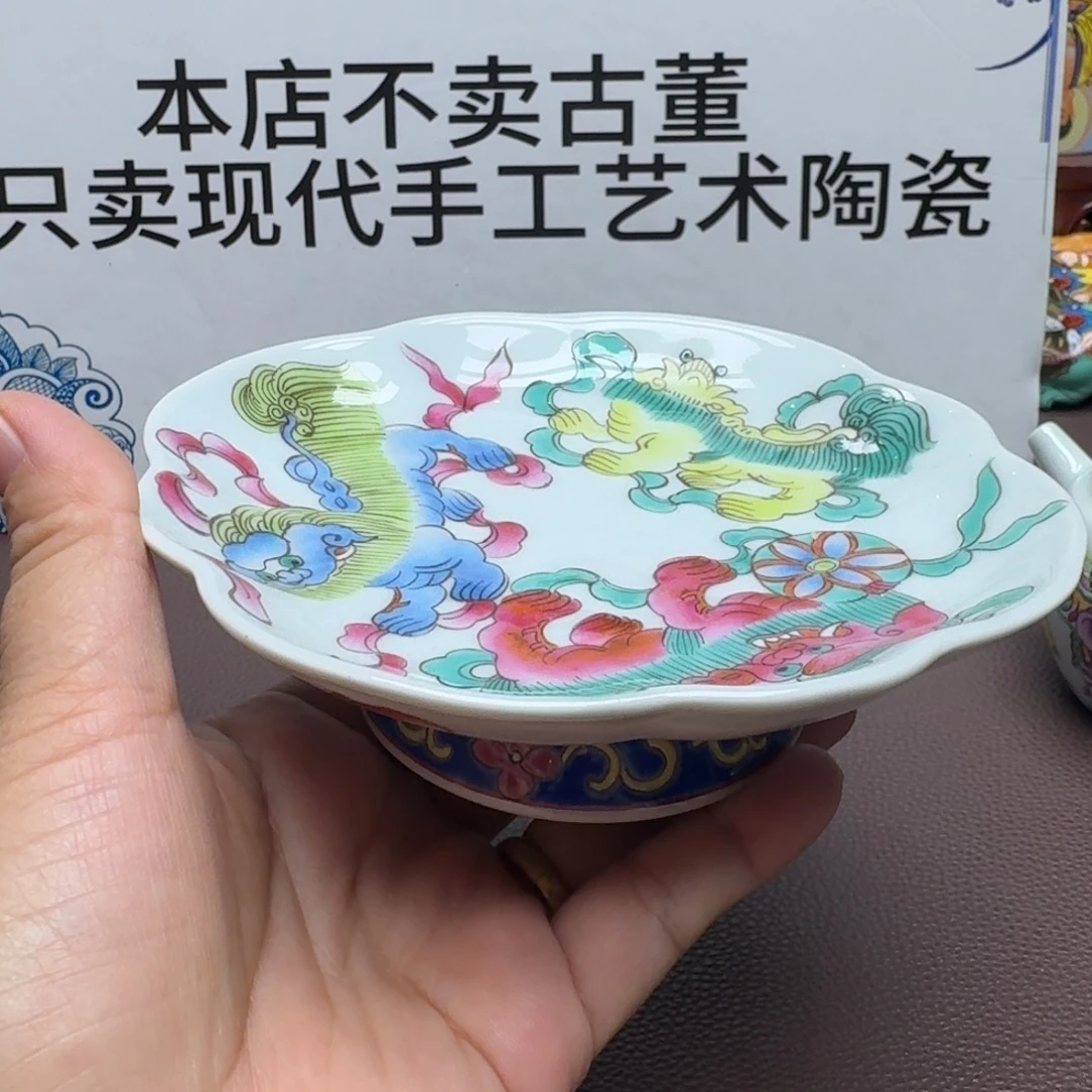 景德镇手工手绘展示