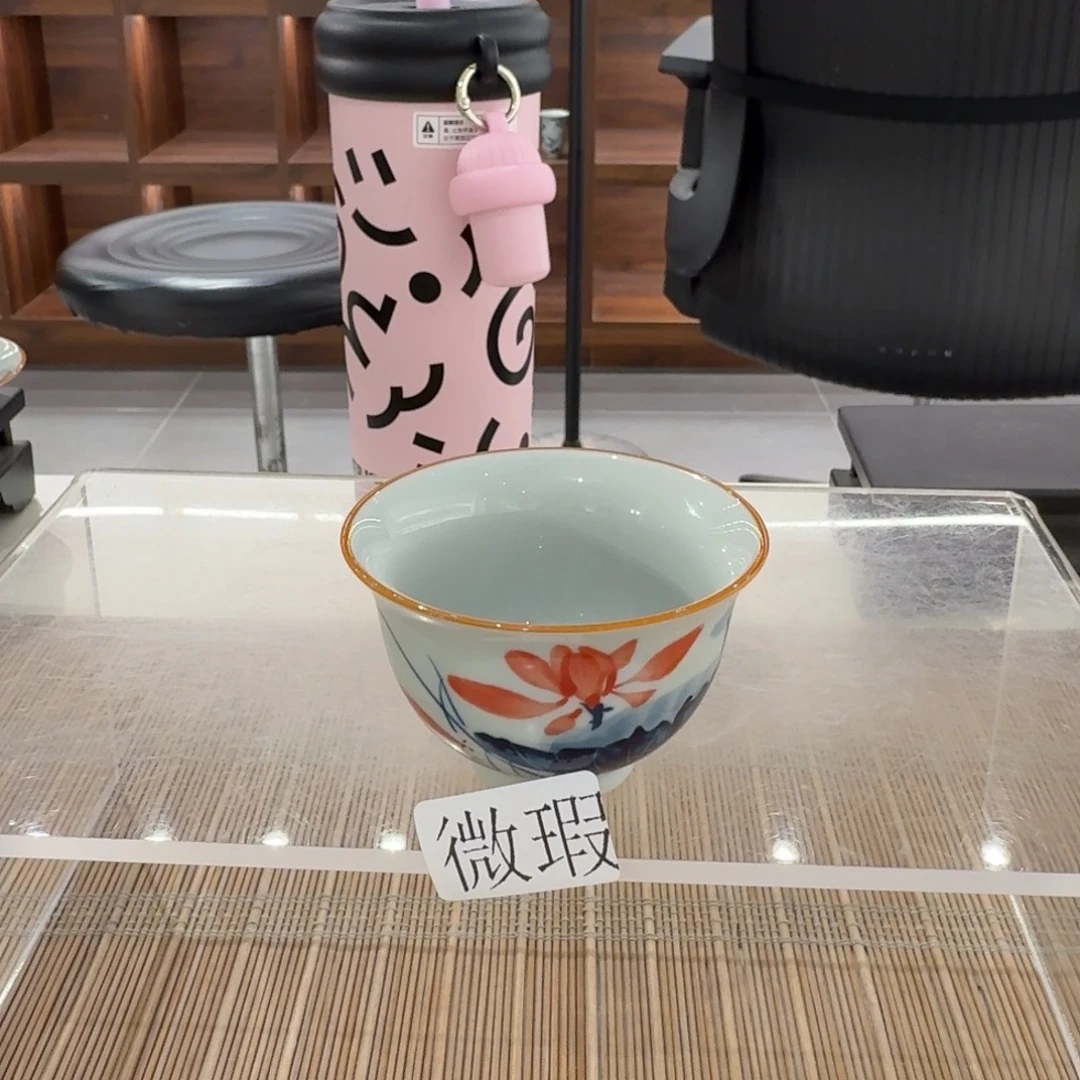 微瑕釉下彩纯手绘