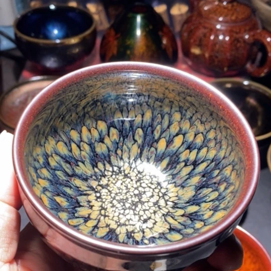 茶盏建盏主人杯茶壶盖碗品茗杯