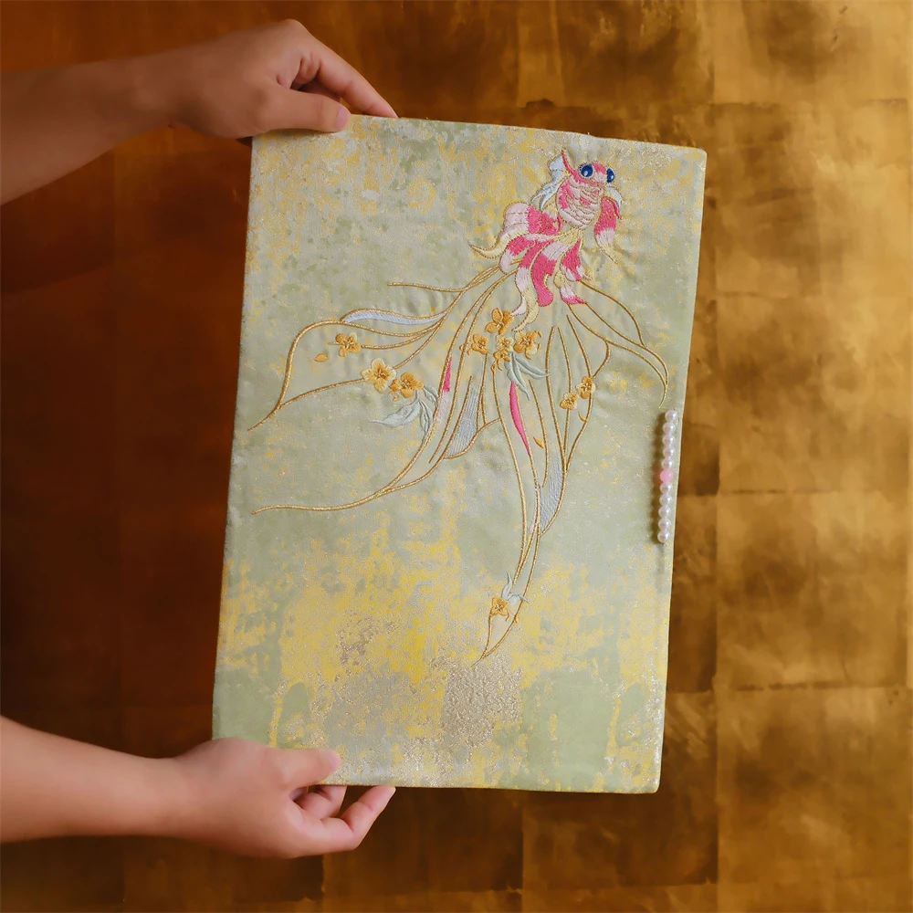 大碗茶器 问春风【鲲游北茗】绿色琉璃彩光缎茶席隔热泡茶垫40*28