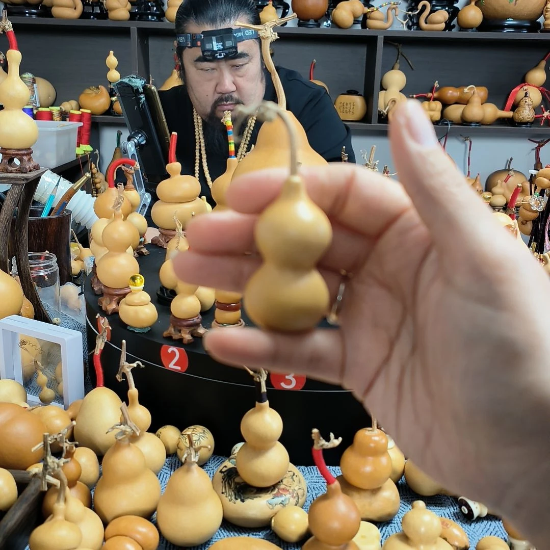 小****葫芦福禄双全手把件