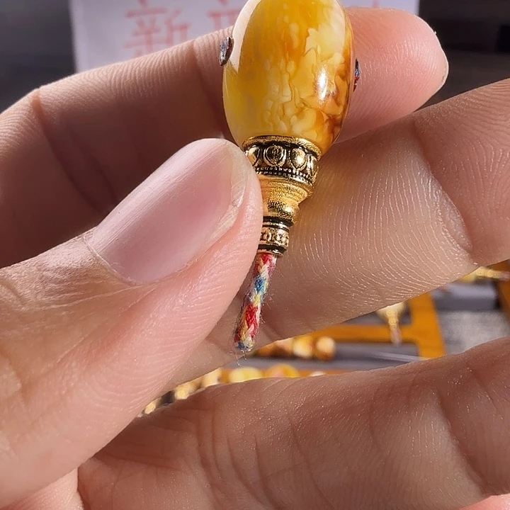 划***鱼琥珀未镶嵌珠宝奇石琥珀