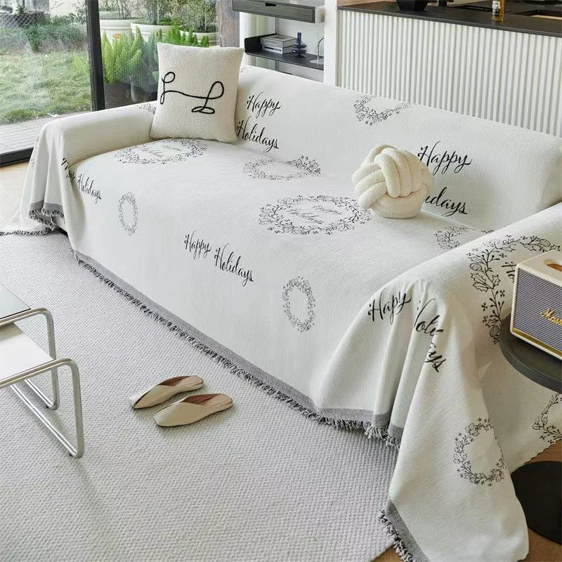 轻奢简约防滑加厚加密沙发巾防猫抓全盖沙发垫防尘盖布