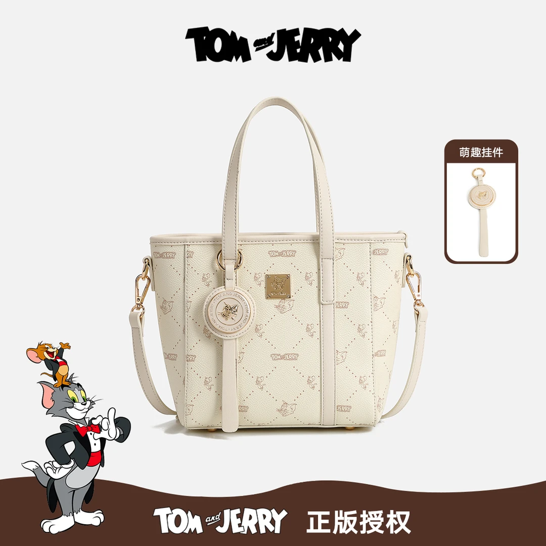 【Tom and Jerry】新款韩系简约小托特单肩手提斜挎包