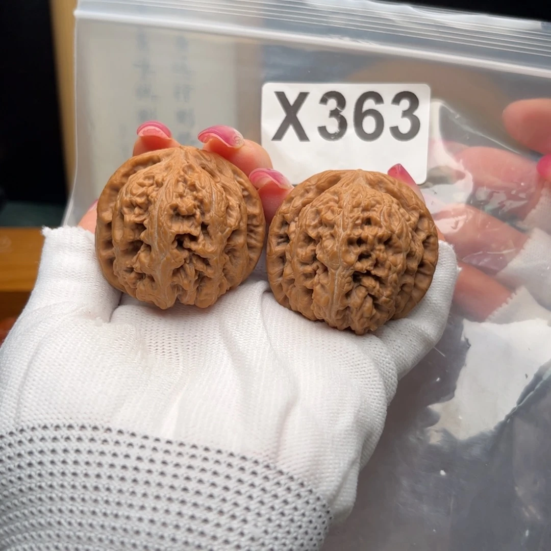文玩核桃把件43左右粗筋x 363