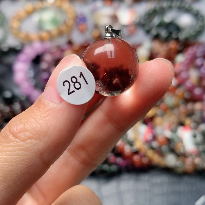 水晶吊坠(不含链)未镶嵌