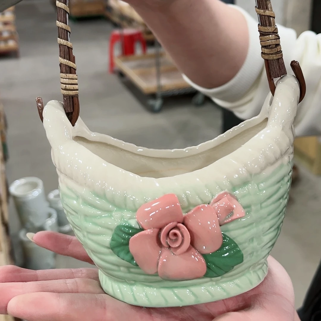 【闪购商品】陶瓷陶瓷多肉植物花盆