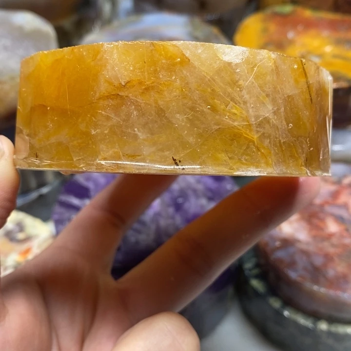 鹃***子定制石英质玉手镯定制62