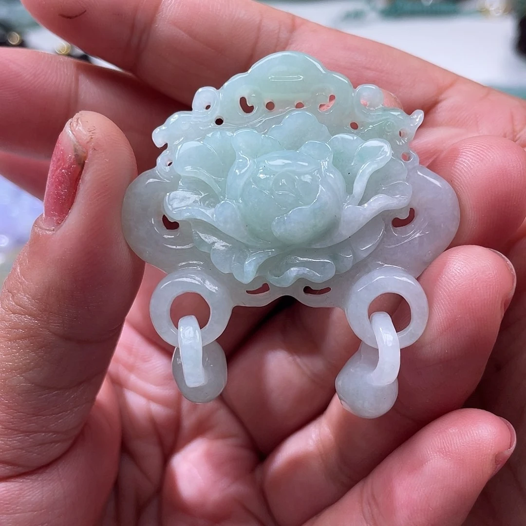 颈饰未镶嵌翡翠翡玉缘翡翠