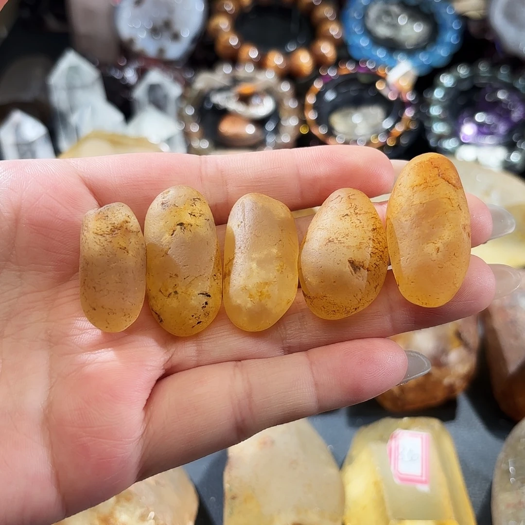 水晶未镶嵌手链原石