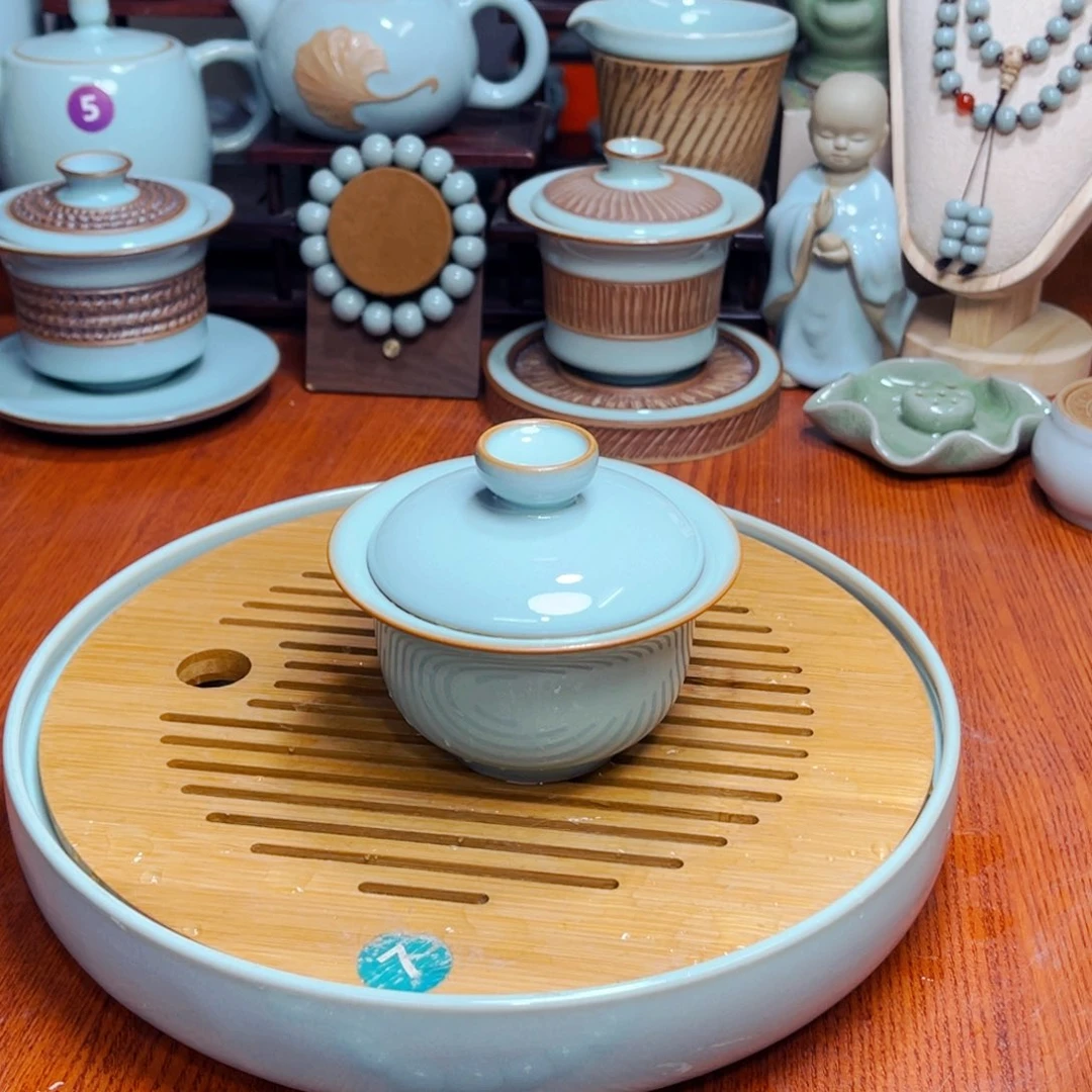 【闪购商品】林**哥御盏窑开播了，好品质茶器摆件