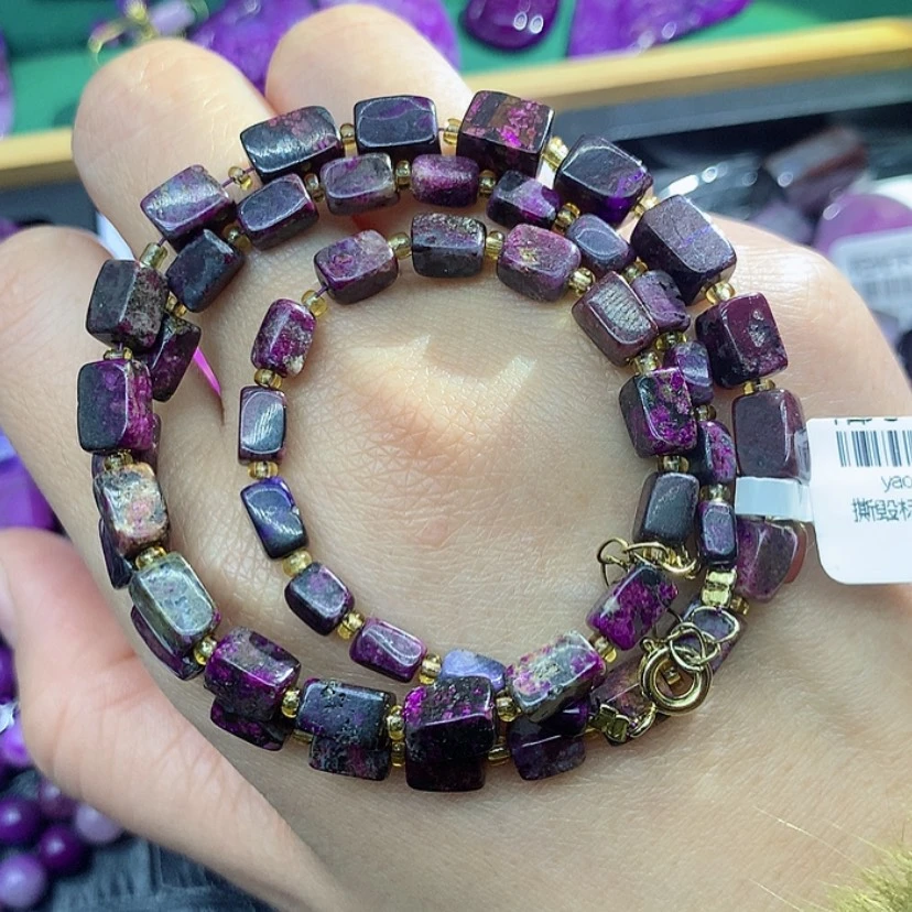 【闪购商品】苏纪石（舒俱来）未镶嵌项链韩**~