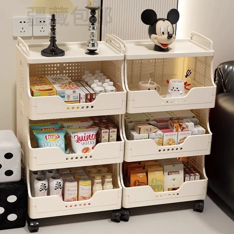 新疆包邮家用收纳小推车落地书架零食置物架洞洞板书包收纳储物架