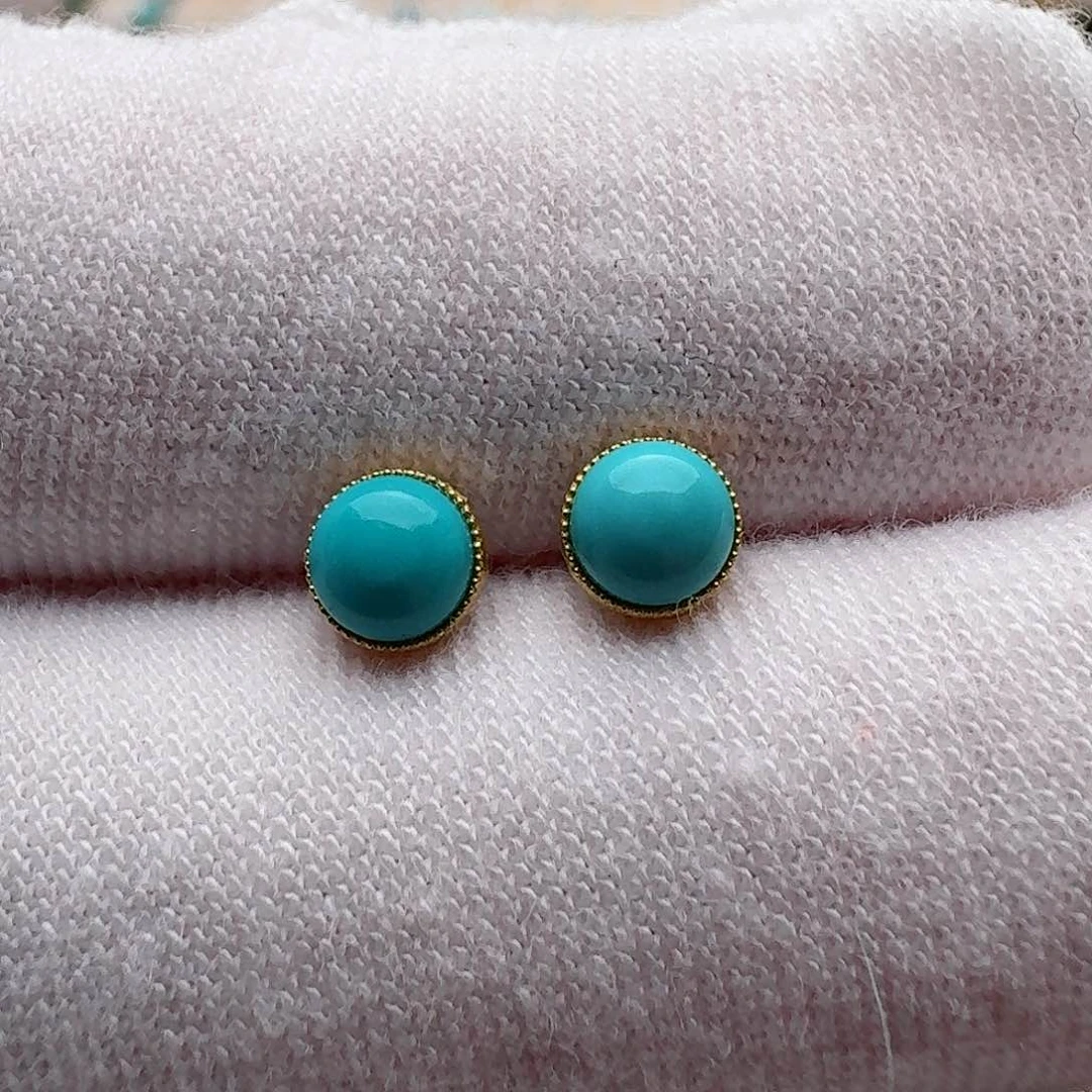 绿松石珠宝奇石18K金镶嵌N****?