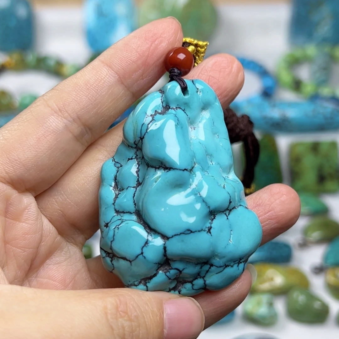 绿松石未镶嵌珠宝奇石